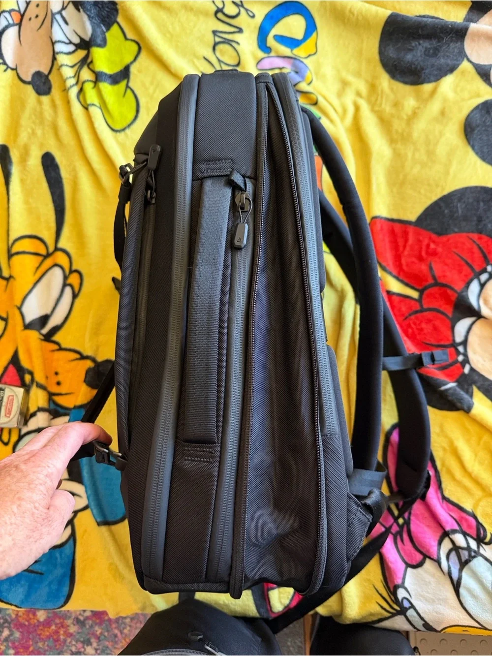 Nomadic Navigator Black Everyday water resistant Backpack - work or travel, NEW